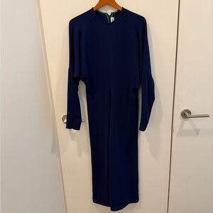Victoria Beckham Dolman midi dress NWT UK8 in blue